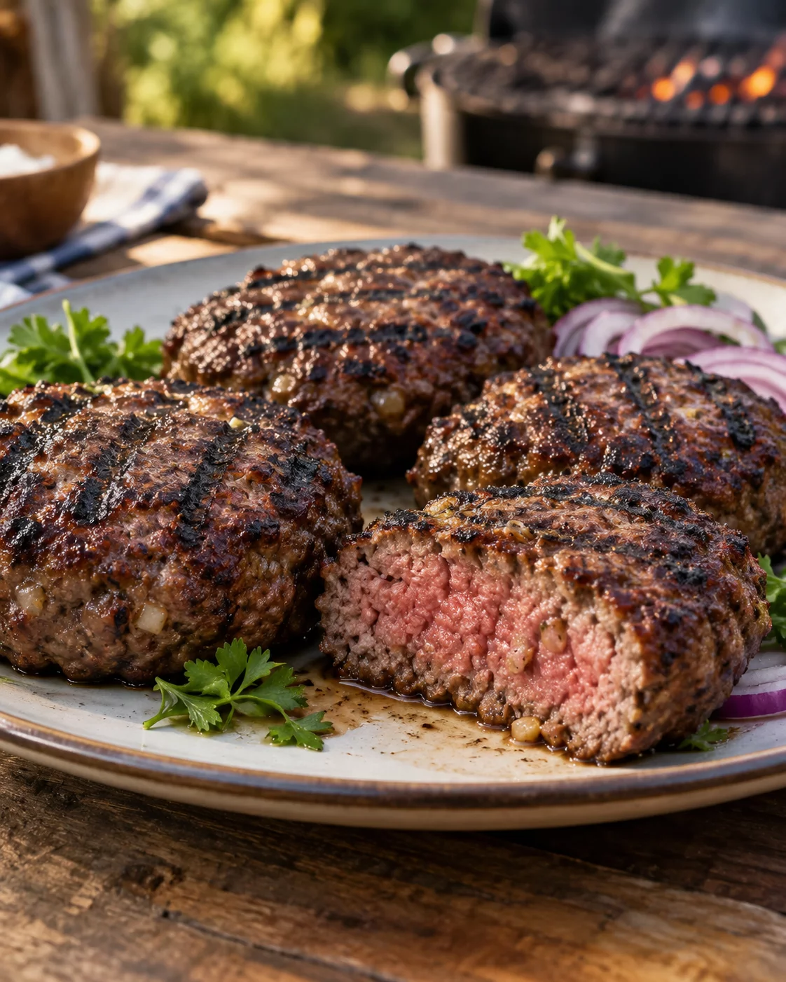 bison burger