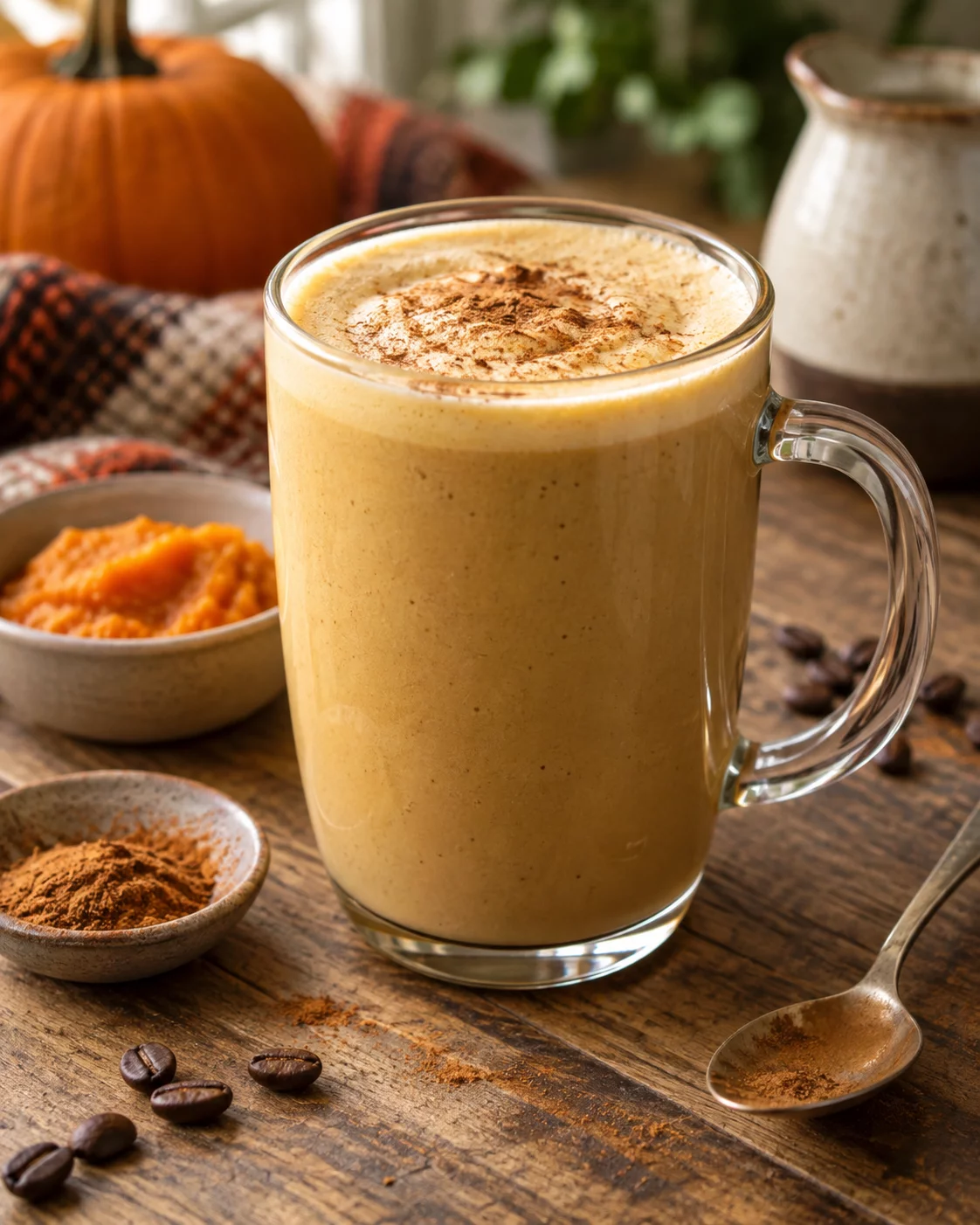 pumpkin spice latte smoothie