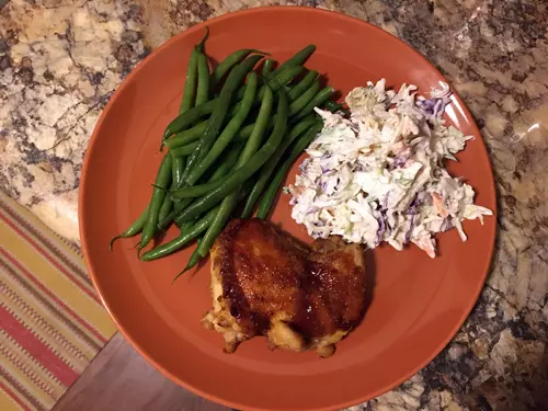 dinner - BBQ chicken.JPG
