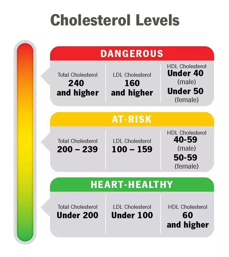 cholesterol chart