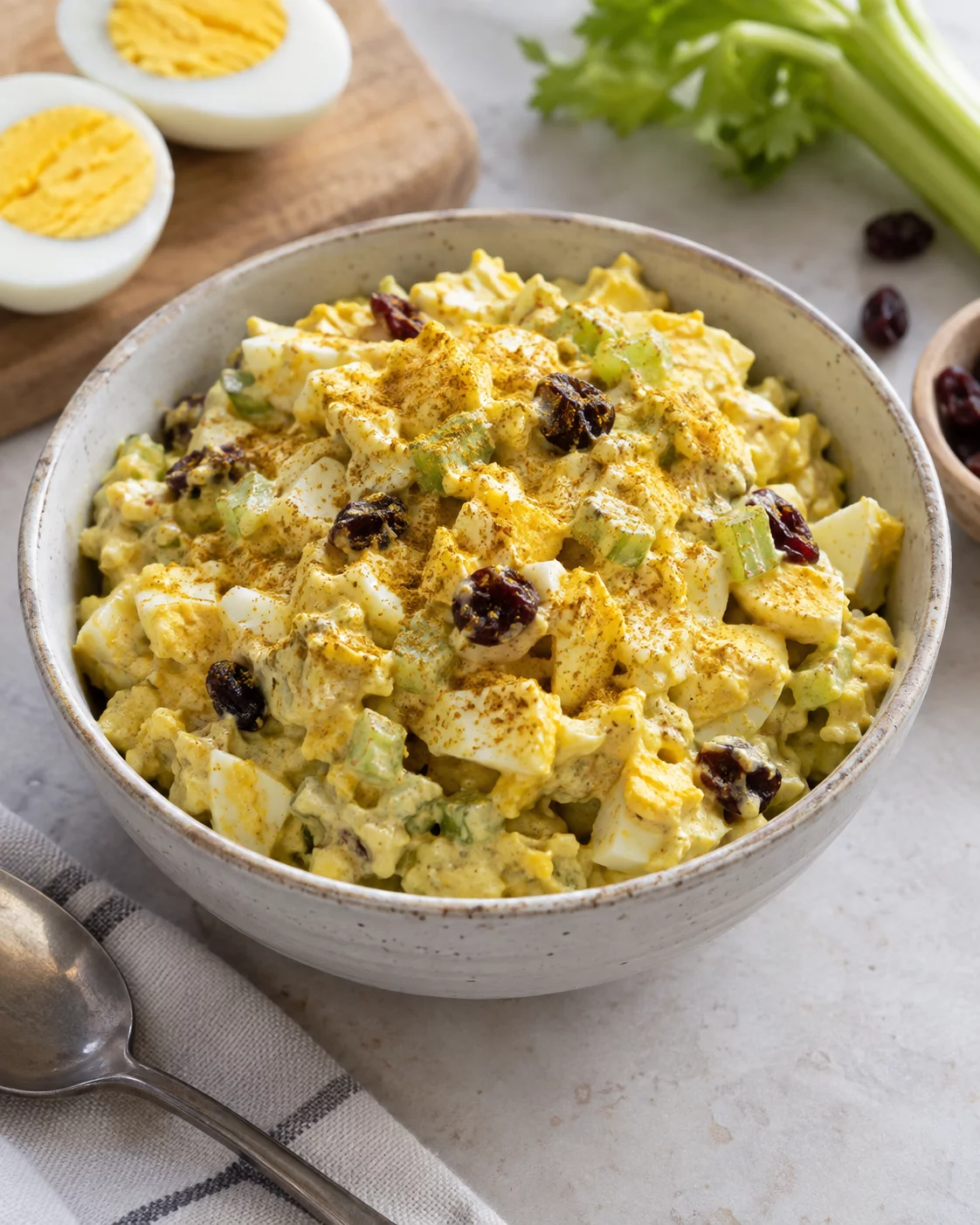 curried egg salad