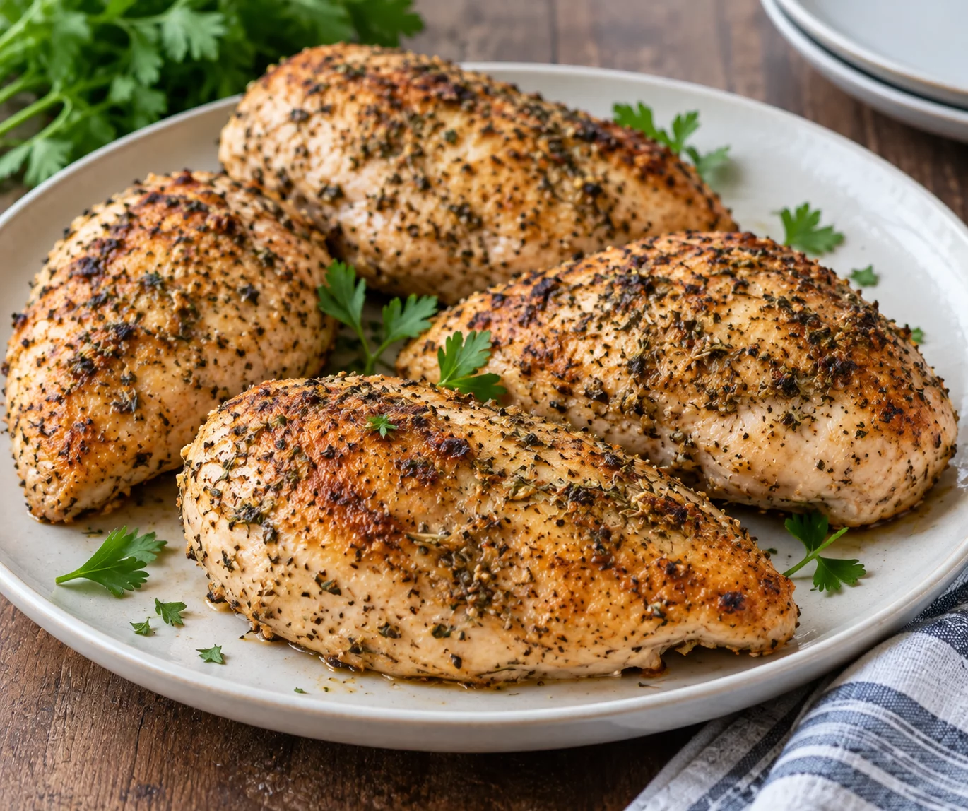 instant pot garlic herb chicken